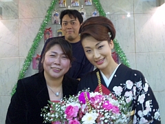やすらぎのママ、息子さんと やすらぎのママ、息子さんと